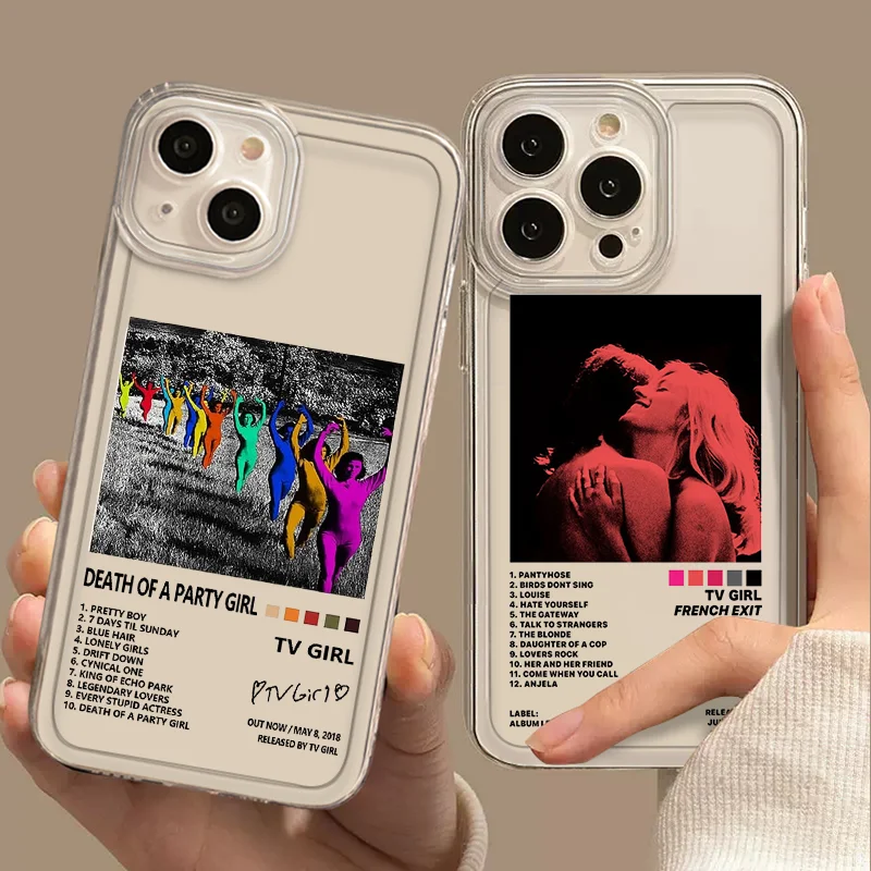 Fashion Singer TV Girl Music Albums Phone Case for Samsung A14 A16 A36 A55 A54 A53 A52 A50 A32 A13 Transparent Soft Cover Fundas