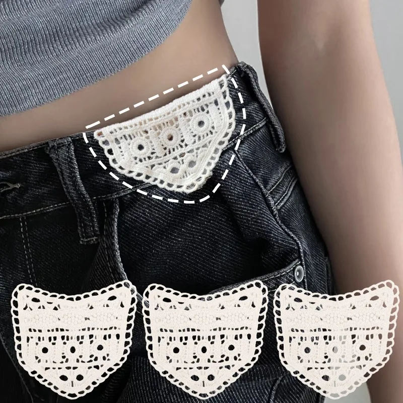Waistband Extender for Jeans Adjustable Metal Button Waist Expanders Pants Waist Relaxer Clothing Accessory for Daily Wear