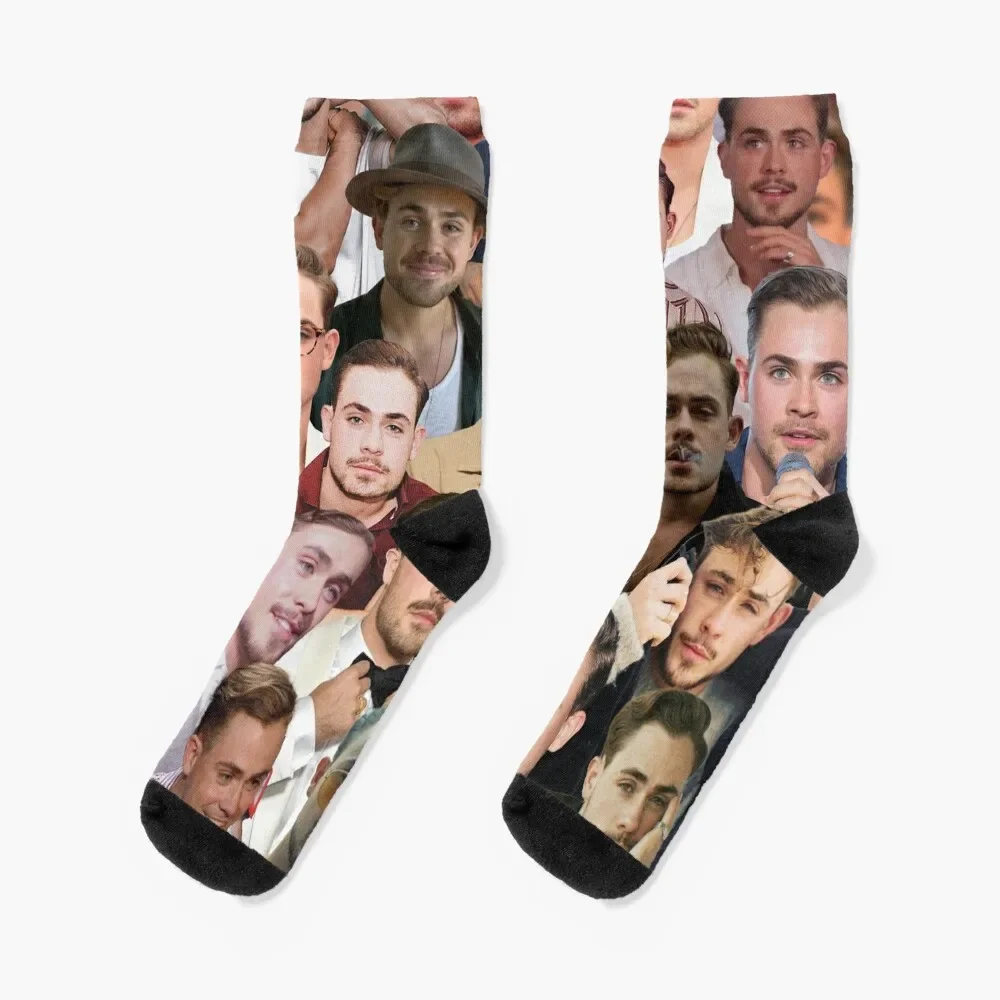 

Dacre Montgomery Photo Collage Socks crazy cotton funny gift Man Socks Women's