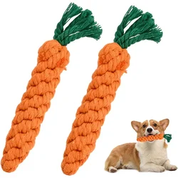 1PC Hond Speelgoed Gevlochten Touw Robuust Kauwspeeltje voor Kleine Middelgrote Honden voor Tanden Reinigen Puppy Wortel Touw Dierbenodigdheden hond accessoires