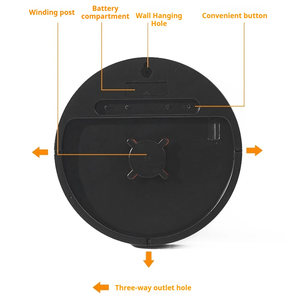 

10inch Wall Clock LED Digital with Remote Control Temperature Humidity Date Week Display Countdown Timing Electronic Alarm Clock