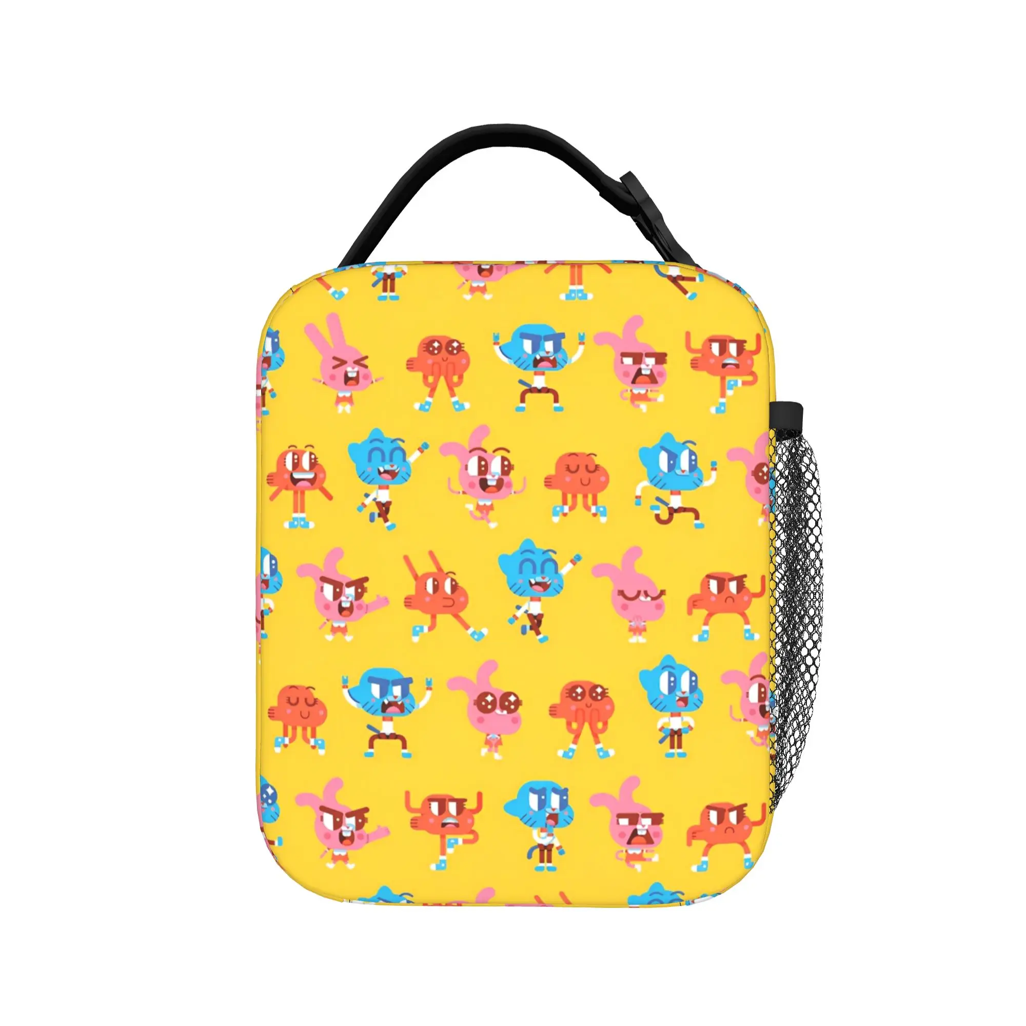 Gumballs  Insulated Lunch Bags Leakproof Video Game Reusable Cooler Bag Tote Lunch Box College  Travel Food Storage Bags