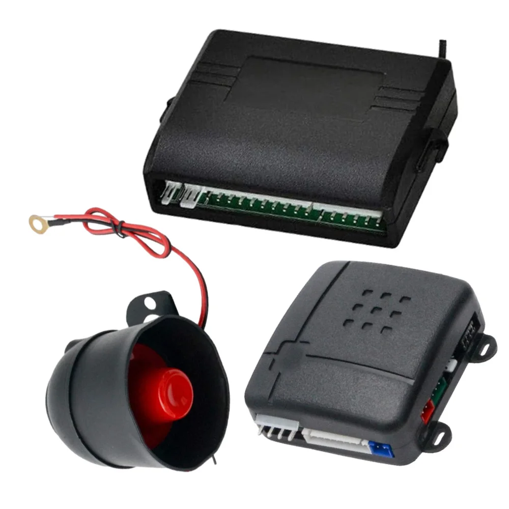 12V Universal Car Auto Central Remote Door Lock Keyless Entry System Central Locking with 2 Remote Controllers Car Alarm Systems