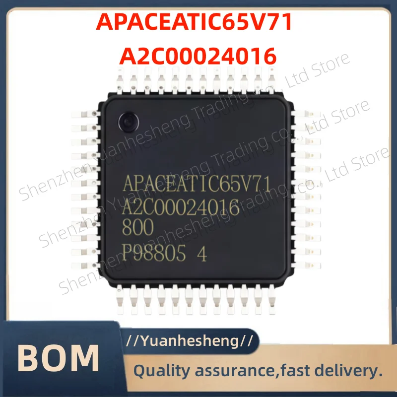 

5 PCS /lotto Brand new and original APACEATIC65V71 A2C 00024016 Chip di scheda computer automobilistico QFP44