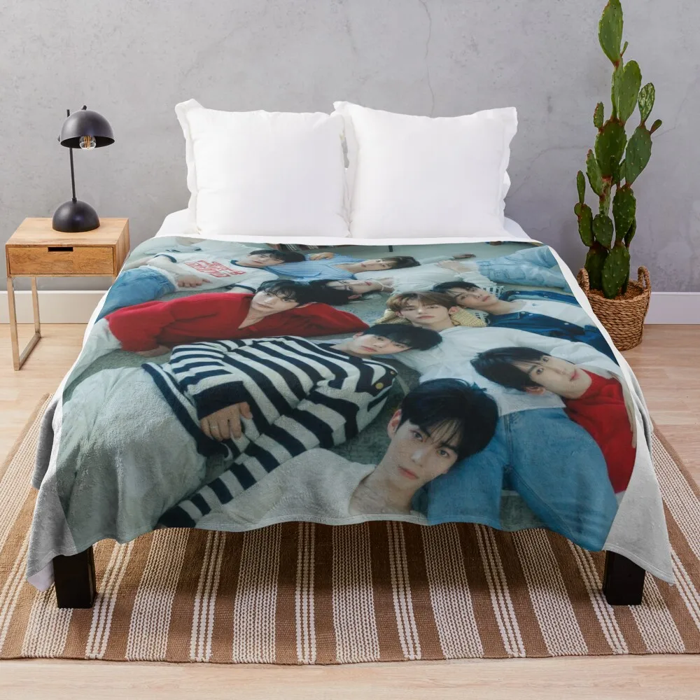 

GOODSOBAD zerobaseone (ZB1) Throw Blanket halloween Large Decorative Beds anime Blankets