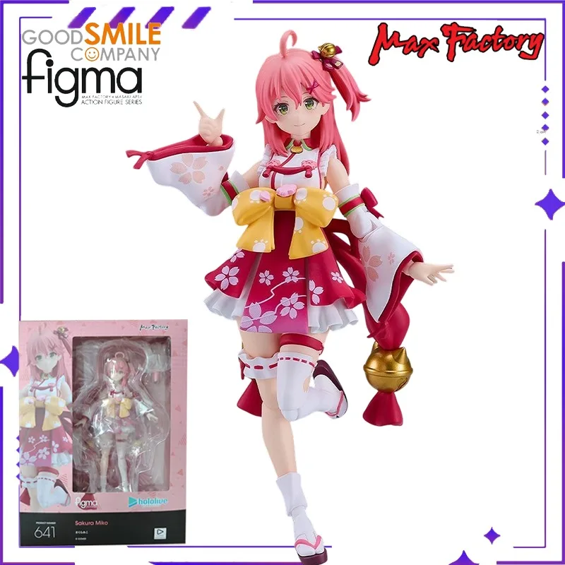 Max Factory Original Figma Series # 642 Hololive Star Street Comet Anime Mobile Doll Model Handmade Toy Gift Collection