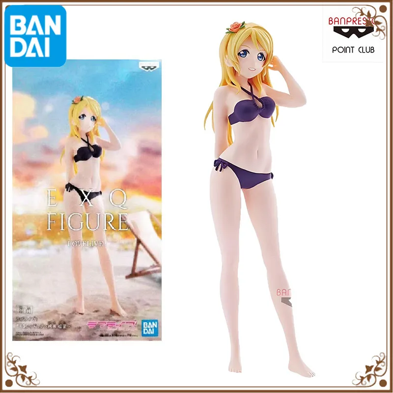 Bandai Original BANPRESTO  EXQ FIGURE LOVELIVE Figure Toys For Boys /Girls /Kids /Christmas Gift Collectible Model Ornaments