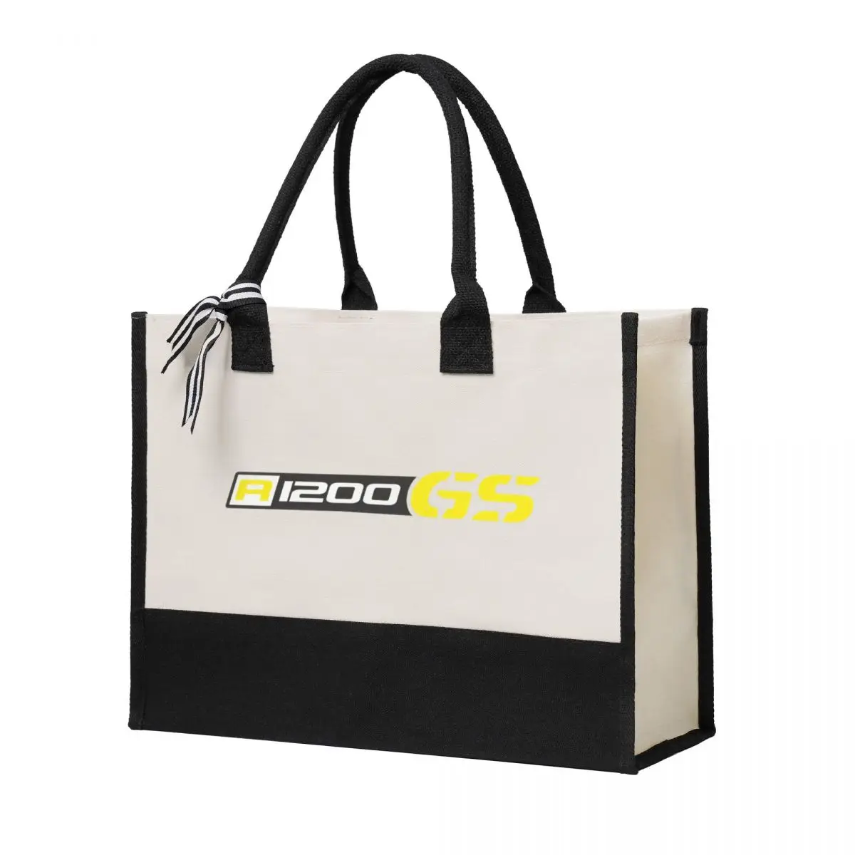 Yellow R1200 GS borsa di tela per moto borsa per la spesa decorazione di nozze borsa da viaggio per matrimonio miglior regalo di nozze