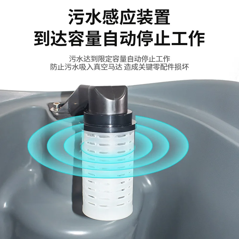 Máquina de lavar três em um integrada com arrasto manual comercial