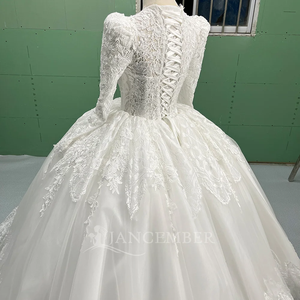 Maßgeschneidertes, erschwingliches Strandhochzeitskleid, beliebtes Design, Organza, Prinzessin, Ballkleid, V-Ausschnitt, Brautkleid, Vestido de Novia 2025
