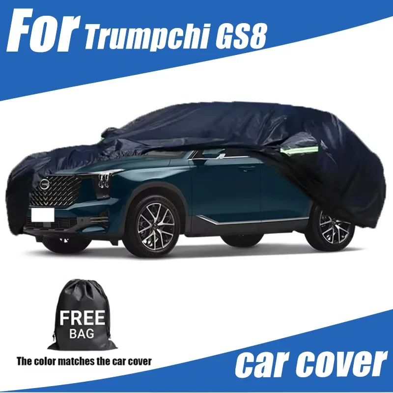 

For Trumpchi GS8 All-Season Car Cover Waterproof Dustproof UV Proof Snowproof Scratch Resistant Full Protection Car Accessories