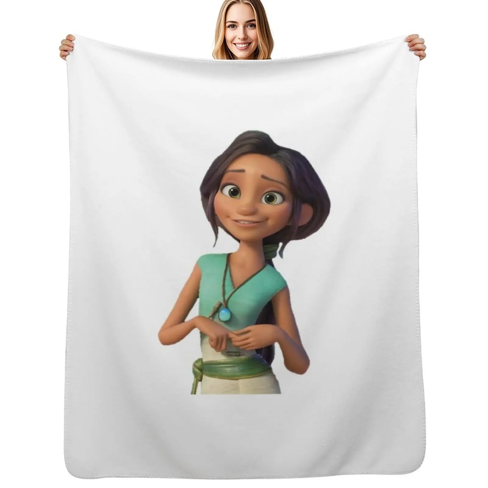 Dawn Betterman - The Croods A New Age Throw Blanket Soft Plush Blanket as Housewarming Gift