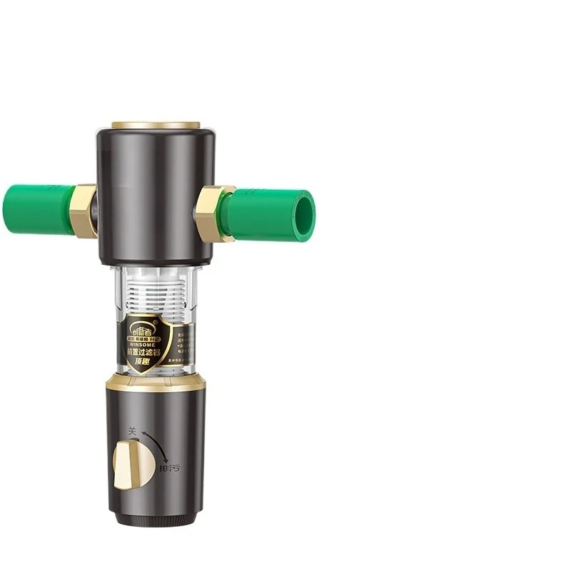 For whole-house water purifiers, tap water pre-filter, filter element backwash, high-flow household automatic cleaning purifier