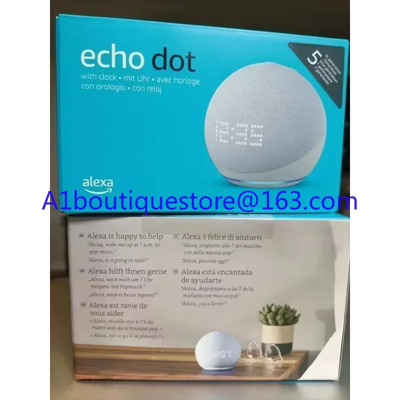 Original Alexa Echo Dot 5th 4th Generation Smart Speaker With Alexa Available For Sale With Complete Accessories At Great Price