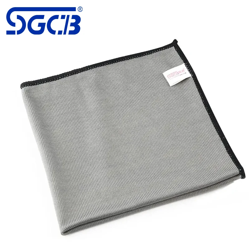 

SGCB Premium Soft Car Wash Microfiber Towel Dual-Sided Car Washing and Detailing Towels Scratch-Free 40x40CM