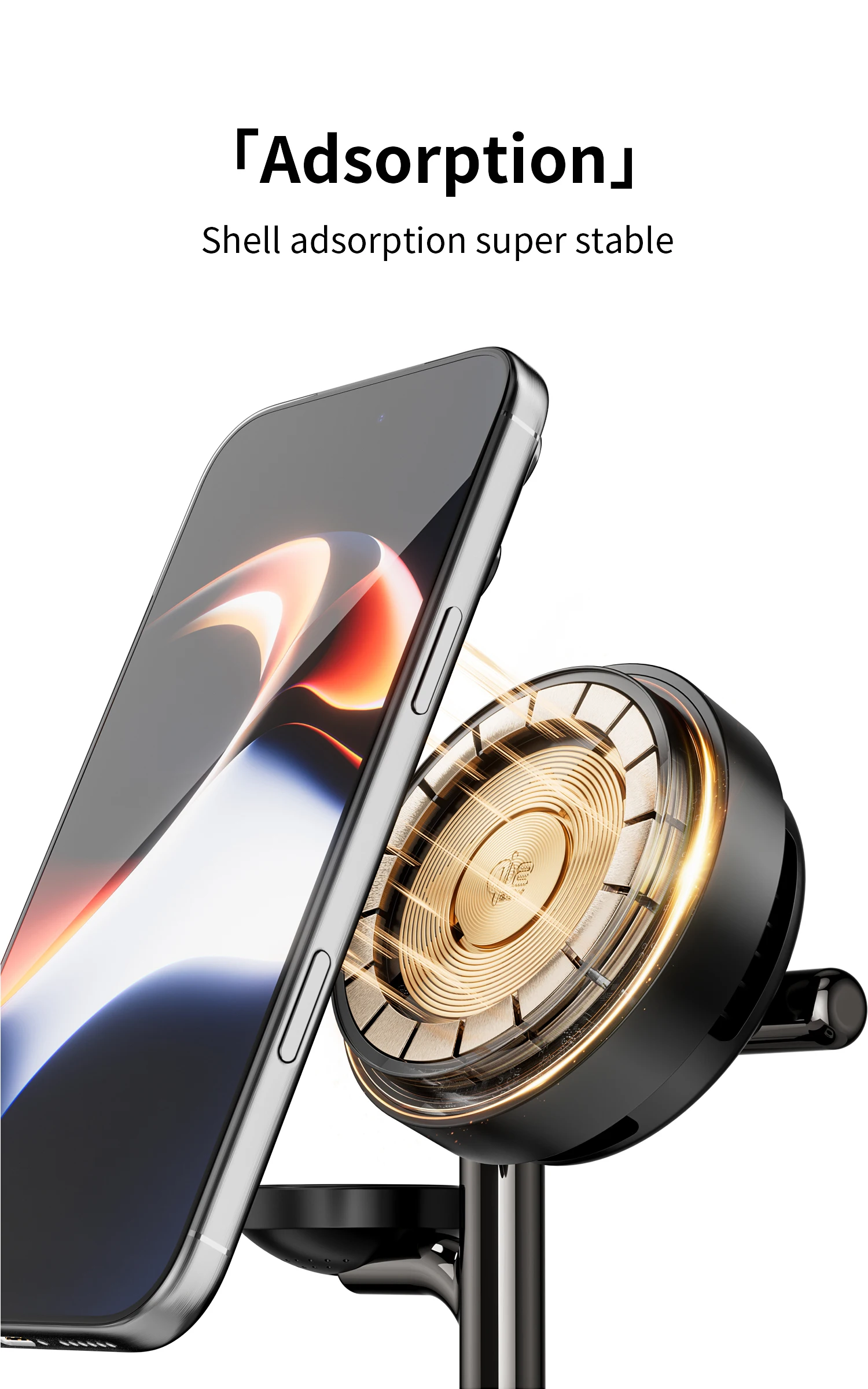 Qi2 25W ICE-Kühlung Magnetisches Kabelloses Ladegerät Bluetooth-Lautsprecher für iPhone 17 Samsung S26 Apple Galaxy Watch 2-8 Schnelles Laden – Detail 9