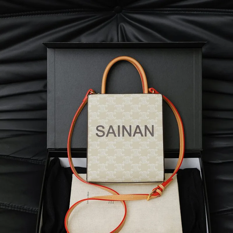 

Элегантная женская сумка через плечо 2025 года, просторная сумка через плечо East-West, универсальная кожаная сумка для ежедневных поездок на работу