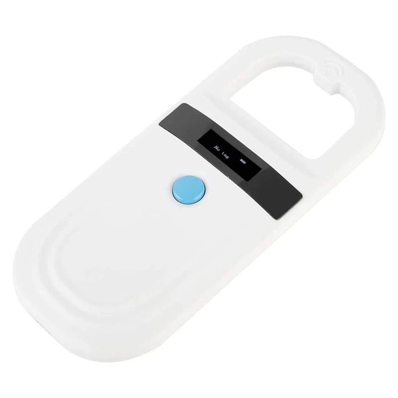 Microchip Reader RFID 134.2Khz, Pet ID Microchip Scanner With 0.91 Inch High Brightness OLED Display For Animal Tracking