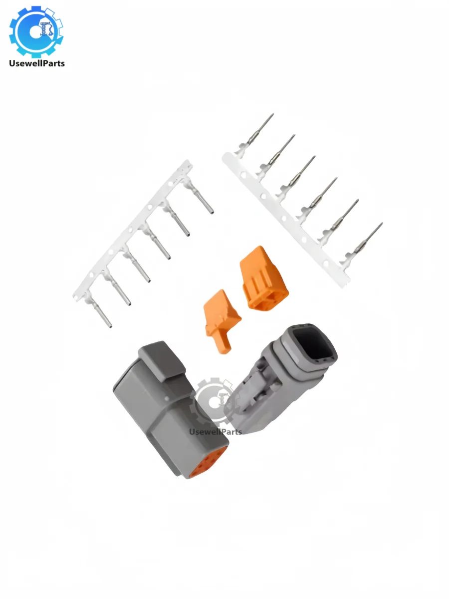 UsewellParts 105328 105329 Female Plug Kit Used For Genie Lifts GS-1530 GS-1532 GS-1930 GS-1932 GS-2032 GS-2046 GS-2632 GS-264