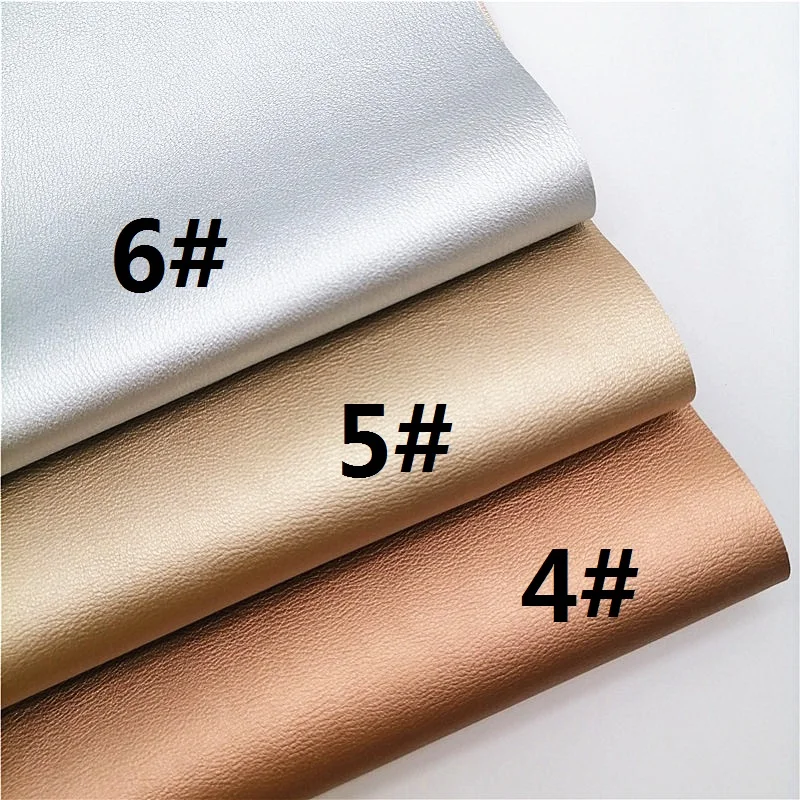 Pearlized Synthetic Leather Fabric Sheets Sheep Grain Immitation Faux Leather For Bags Shoes Bows DIY Craft Sheets W008