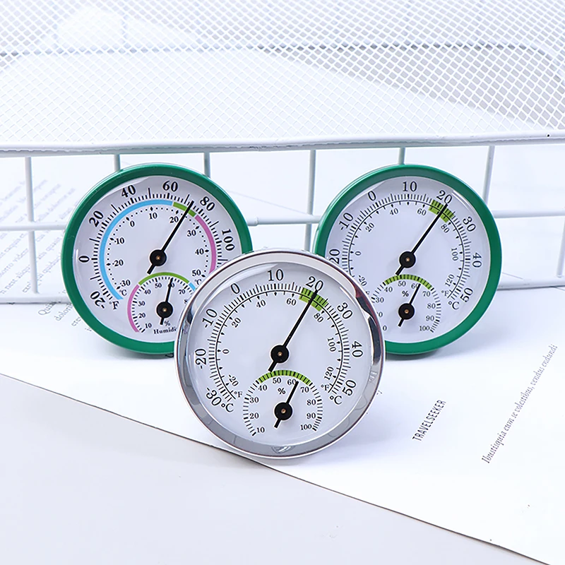 2 w 1 termometr ze stopu aluminium higrometr ścienny termometr do miernik temperatury i wilgotności domowego biura