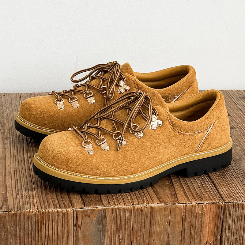 

Men's Casual Outdoor Work Boots Hiking Shoes Lightweight Comfortable Walking Sneakers for Men