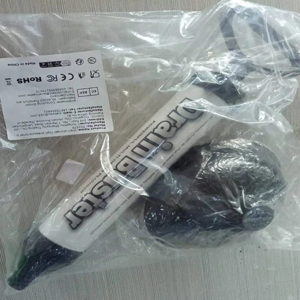 

Toilet Plunger with 2 Type Suction Cups Toilet Plunger Tool Pump Toilet Plunger Pipeline Dredge for Toilet Bathtub Sink