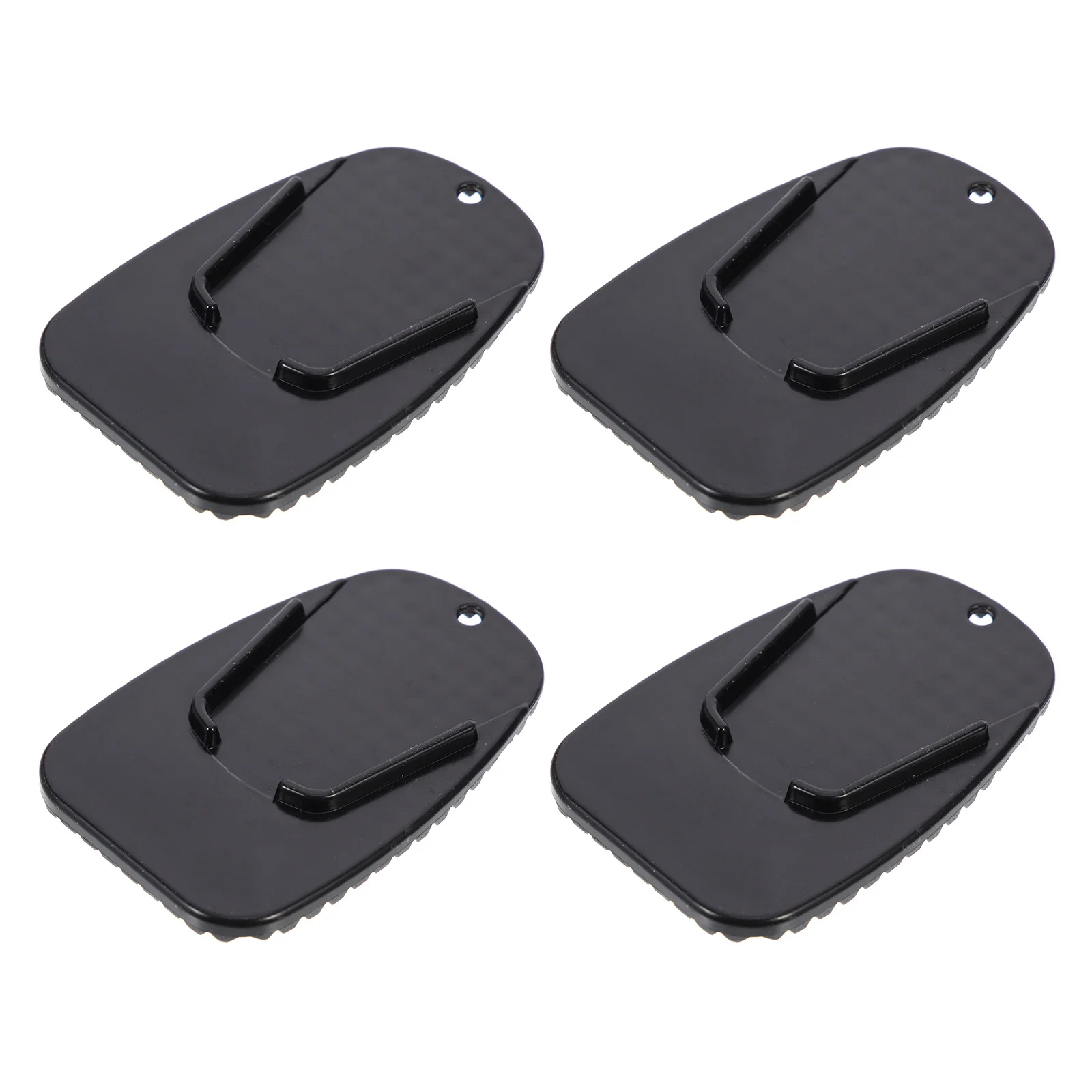 

4pcs Side Bracket Foot Pad Kickstand Plate Motorcycle Dirt Bike Accessories Abs Pads Resistant Anti-corrosion Scuff Reduction