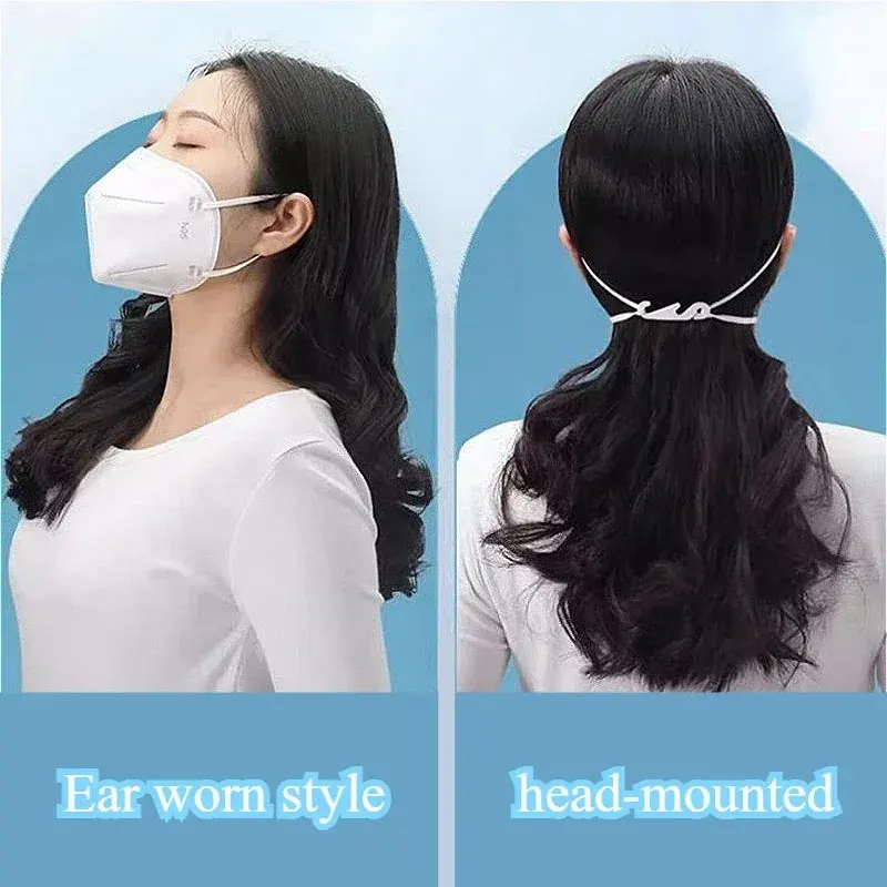 

N95 Dust Mask Disposable Protective Mask Hygienic Dust-proof Anti-droplet, Breathable and Non-stuffy 10 Pieces Protective Mask