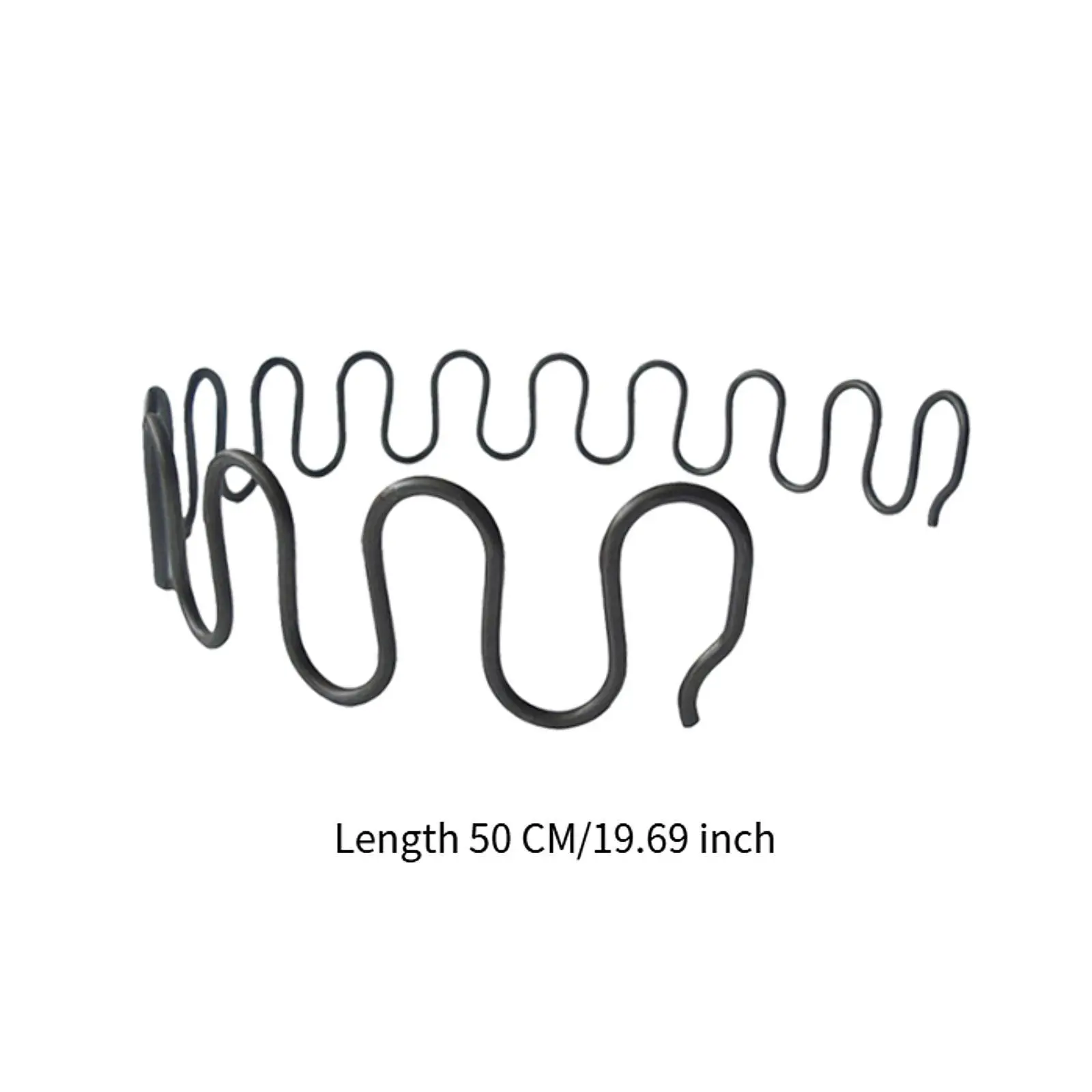 Couch Seat Spring Steel Repair Kit with Clips Screws for Furniture Restoration Upholstery Parts