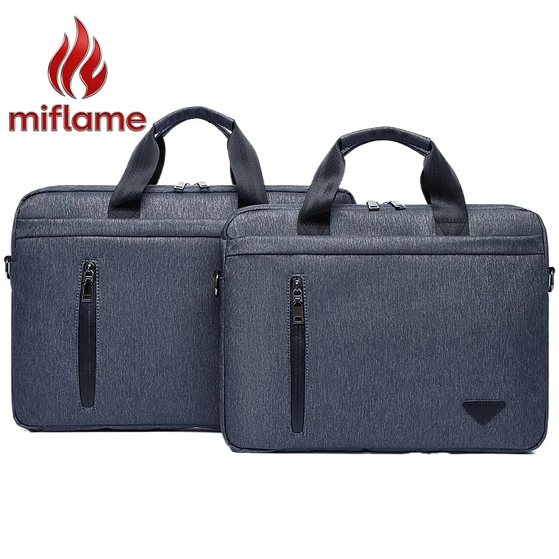 

Large Waterproof Laptop Shoulder Bag Crossbody Fits 15.6 Inch Computer Travel Business Briefcase for Men Women