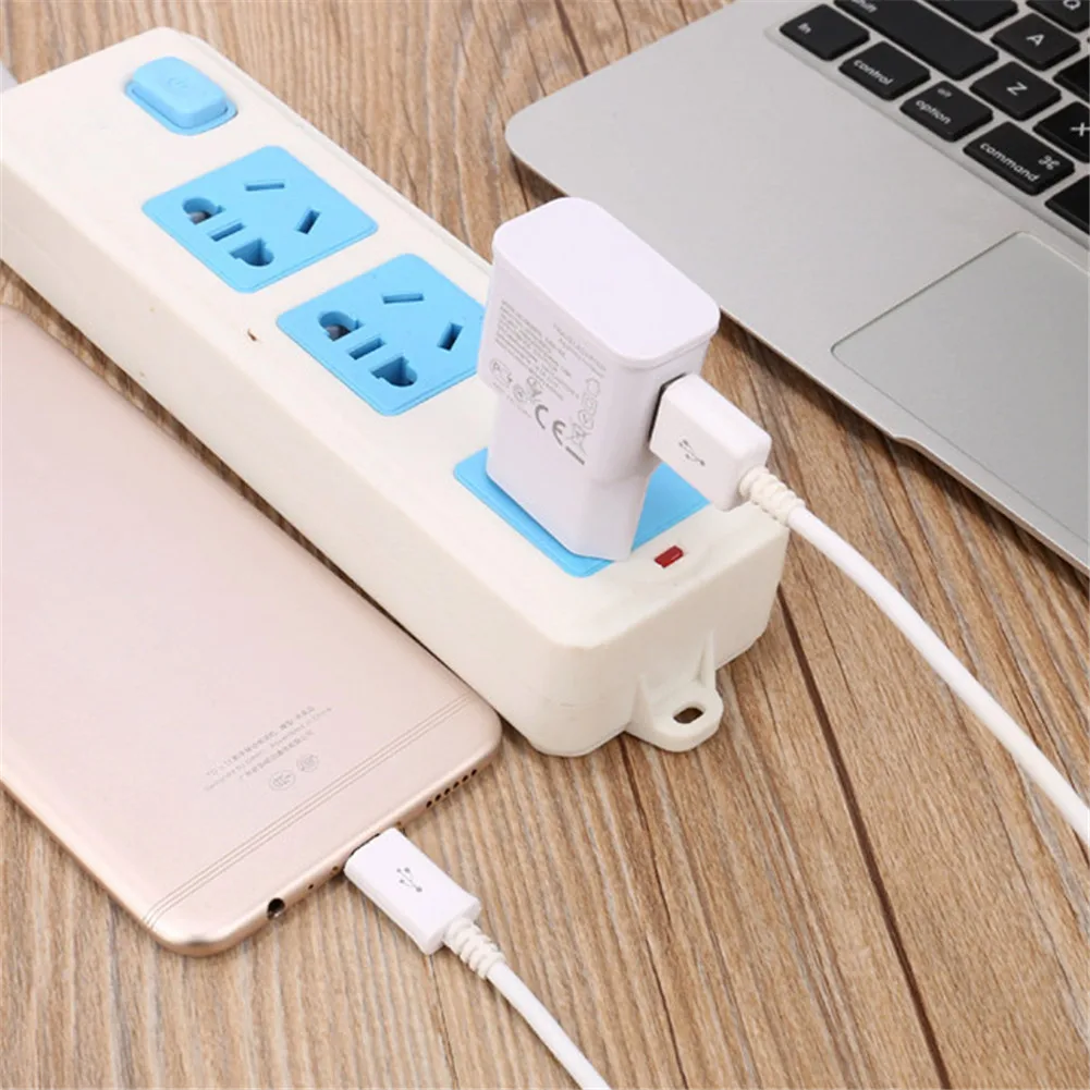 Fast Charging Head 100-240V ABS  Material Universal  USB  Direct Charger  US EU Power Adapter