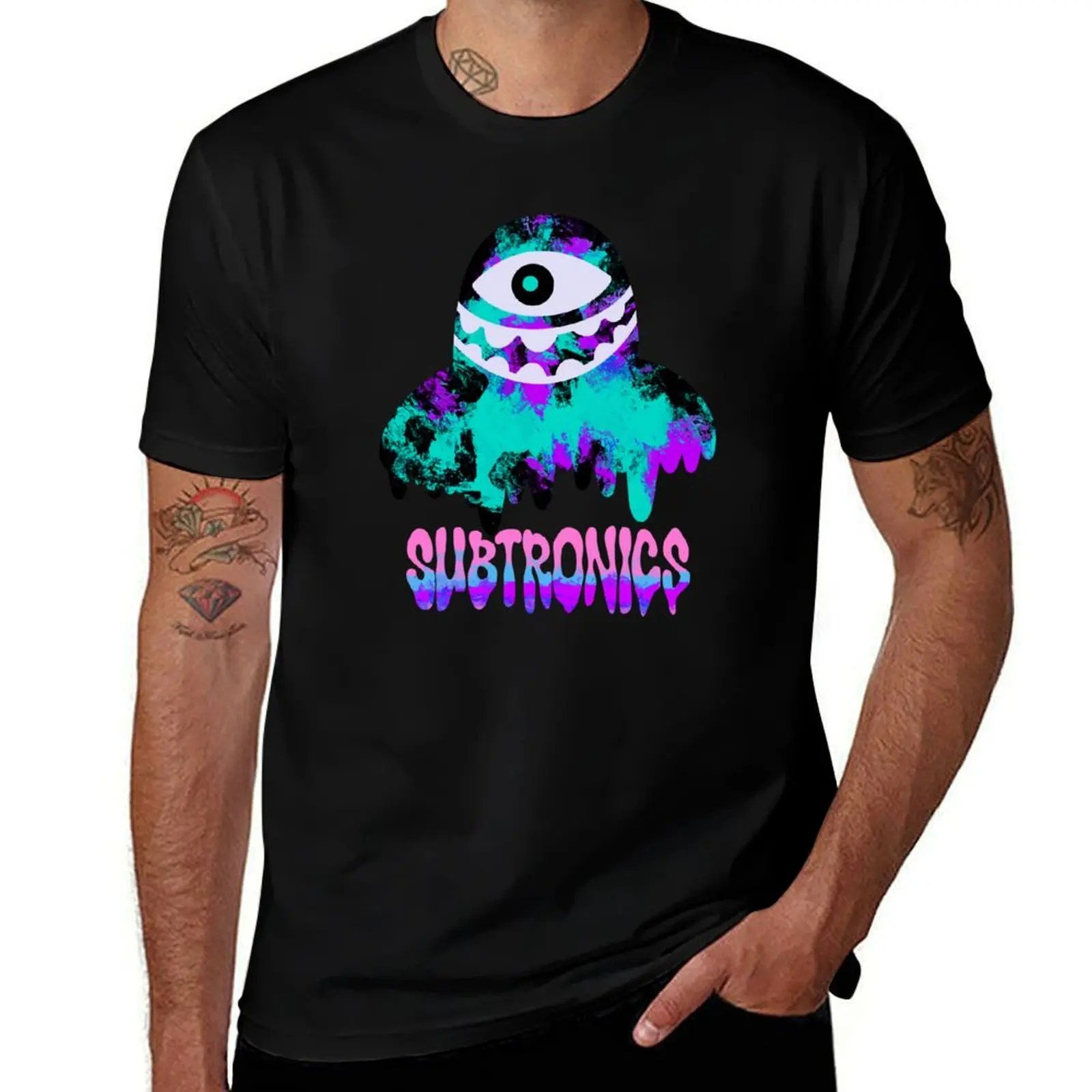 

Cyclops - Subtronics T-Shirt man t shirts for men t shirts designer t shirt men 100% cotton luxury brand T-Shirt