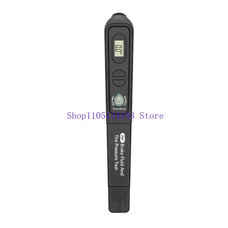 

hg89 Professional Brake Fluid Tester & Tire Pressure Gauges Featuring High Accuracy Sensors Digital Brake Tester