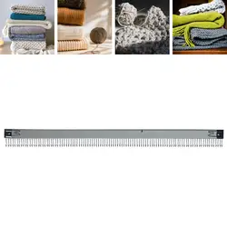 Knitting Machine Cast on Comb Practical 18'' Knitting Machine Accessory Metal Pin Comb Knitting Claw Weight for Kh868 Kh860
