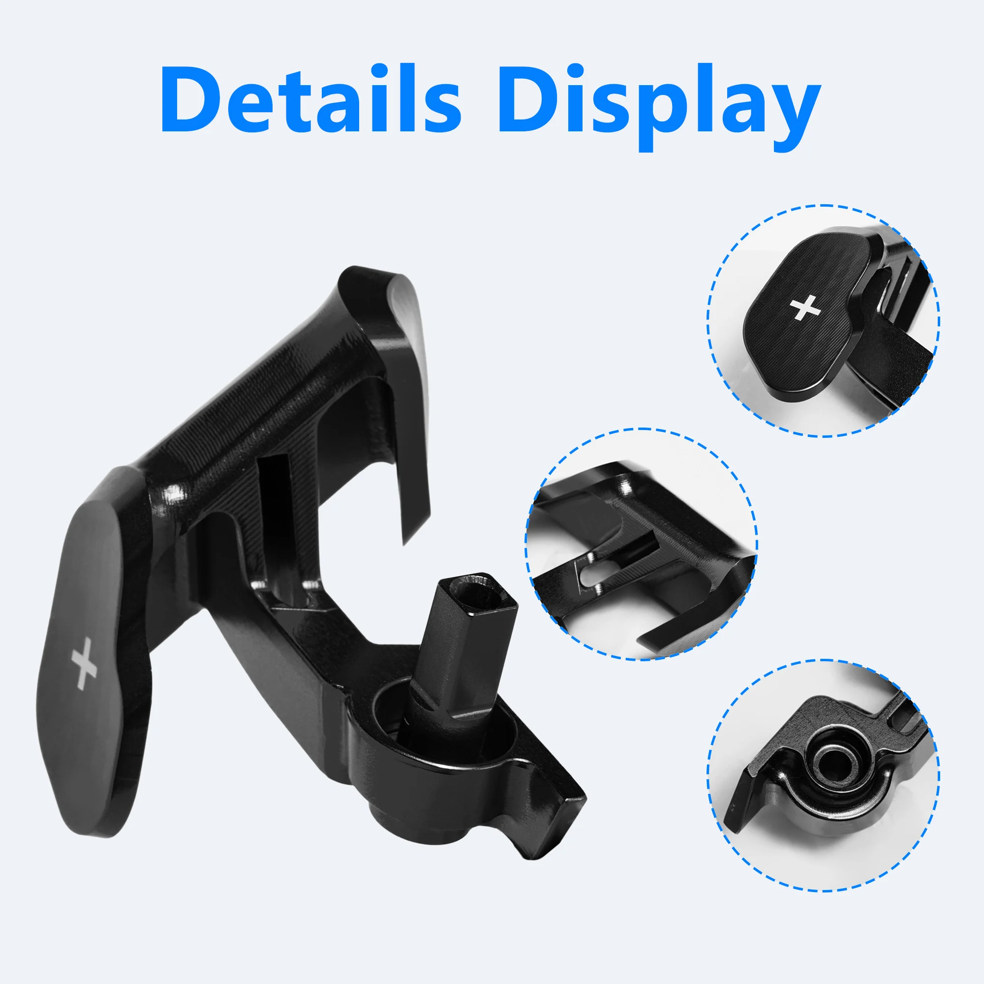Precision in Black: Short-Throw Control Lever for Ultimate Feedback for Can Am Spyder F3 RT High Quality ATV Accessory