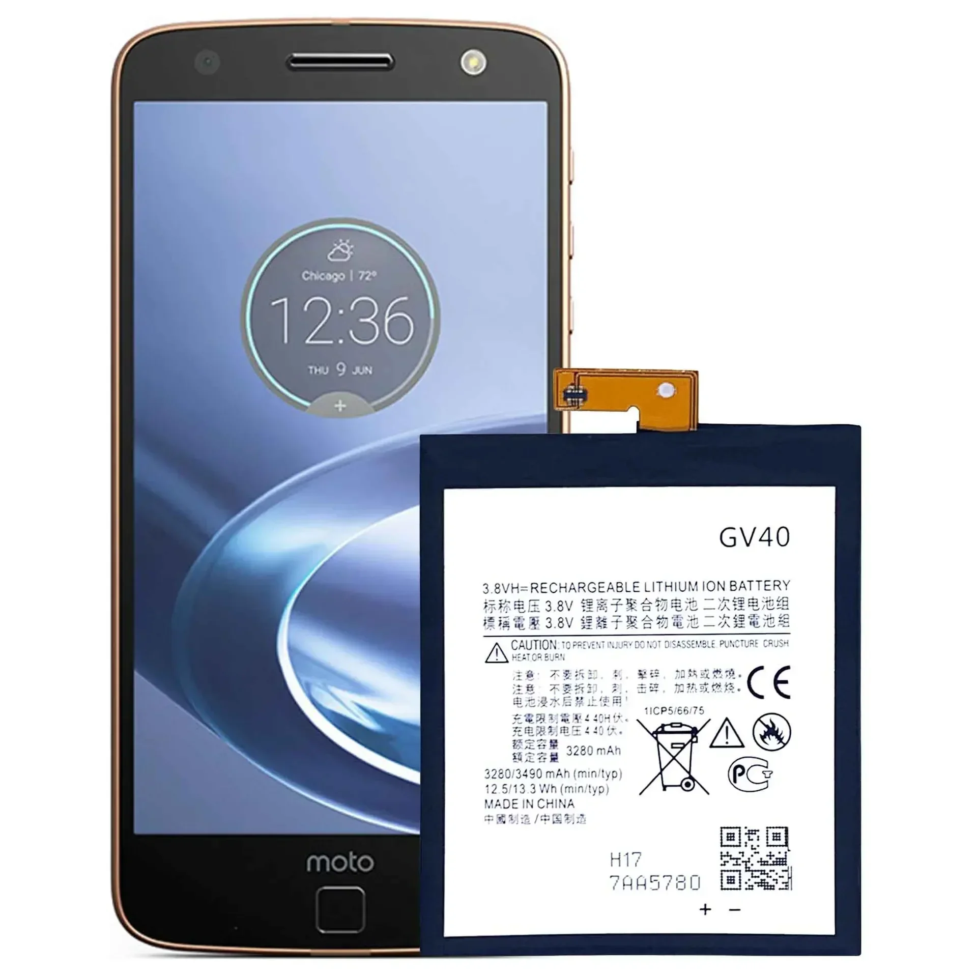 

Сменный аккумулятор для мобильного телефона GV40 для телефона Motorola Z Droid Force, аккумулятор GV40, 3490 мАч, аккумулятор большой емкости