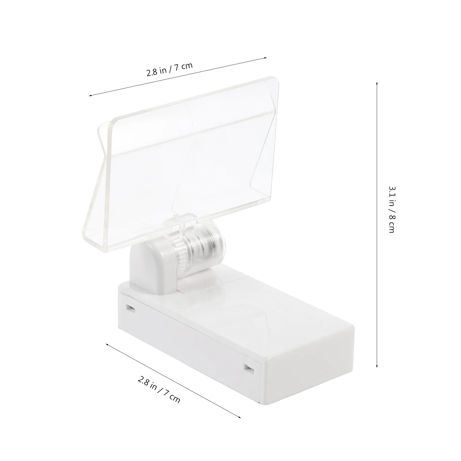 

4Pcs Magnet Clip Label Stand for Restaurant Menu Price Tag Display Advertising Clip Price Tag Display Holder