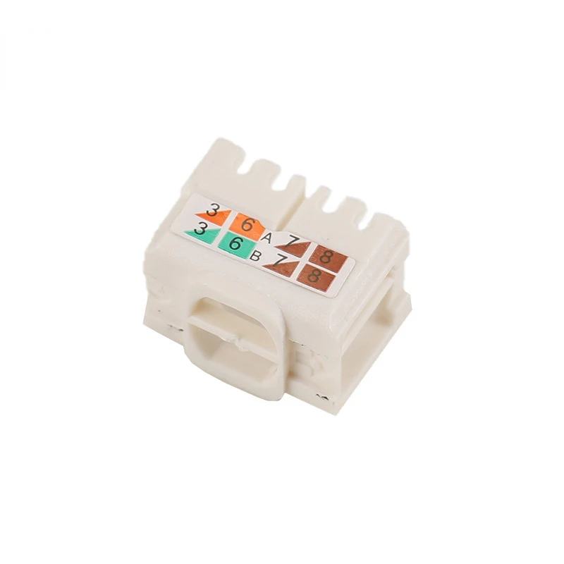 ซุปเปอร์6หมวดหมู่แจ็ค CAT6A RJ45โมดูลเครือข่ายแบบไม่ต้องใช้เครื่องมือการเชื่อมต่อบล็อกการเชื่อมต่อข้อมูลโมดูลเครือข่ายคอมพิวเตอร์