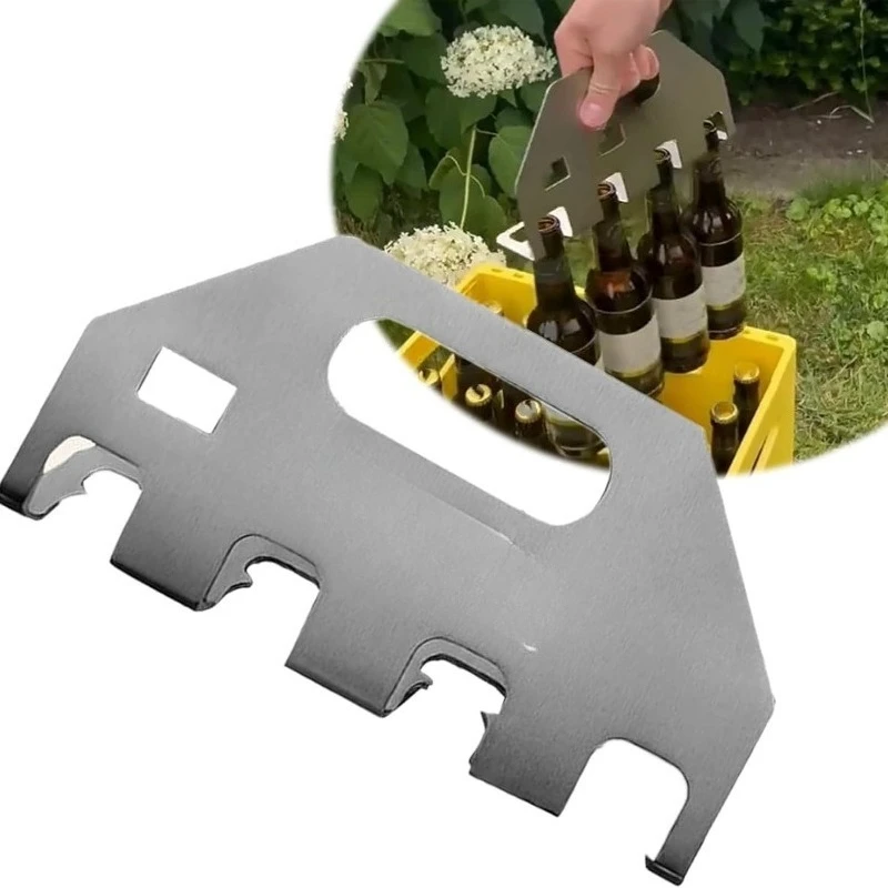 

The Quad Beer Opener & Carrier Beer Rack