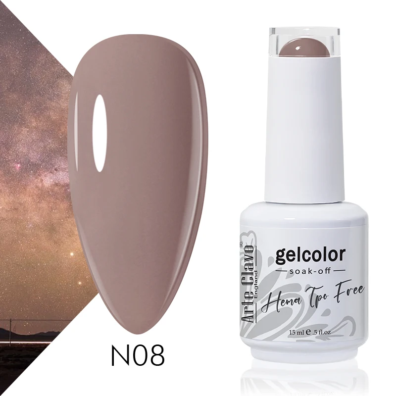 Arte Clavo Red Color Series Nagellack UV Soak Off Lack 15 ml Maniküre Nail Art Langlebiger Hema Tpo Free Gel-Nagellack