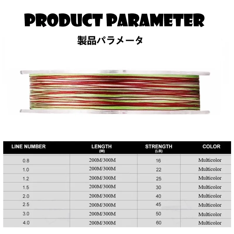 Original Japan YGK G soul X8 BRAID SUPER Jigman Super Quailty 8 Braided PE Fishing Line 14LB-80LB Multicolor PE LINE 200M 300M