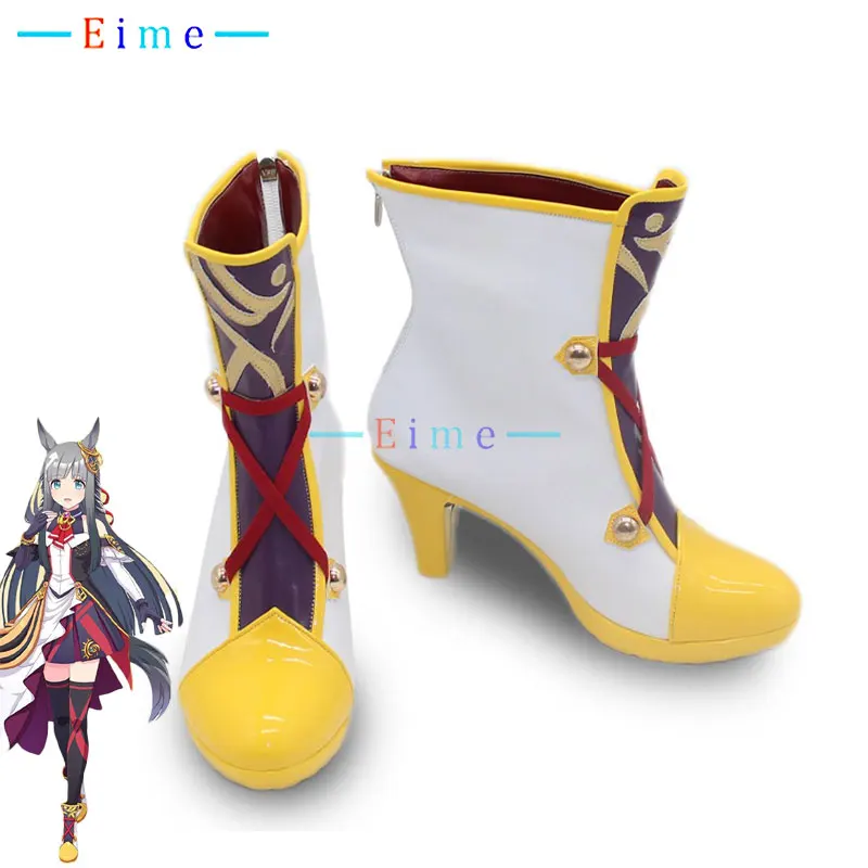 

Pretty Derby Chrono Genesis Cosplay Shoes Anime Accessories Cosplay Props Halloween Carnival Boots PU Shoes Custom Made