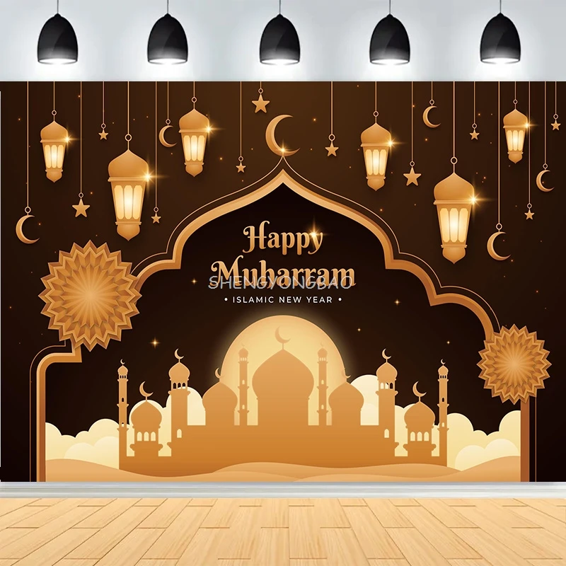 ليلة عربية مغربية حفلة غرفة المعيشة العربية نمط خلفيات للتصوير الفوتوغرافي عيد ميلاد ماجيك الجني خلفية الصورة الفاخرة DA-01