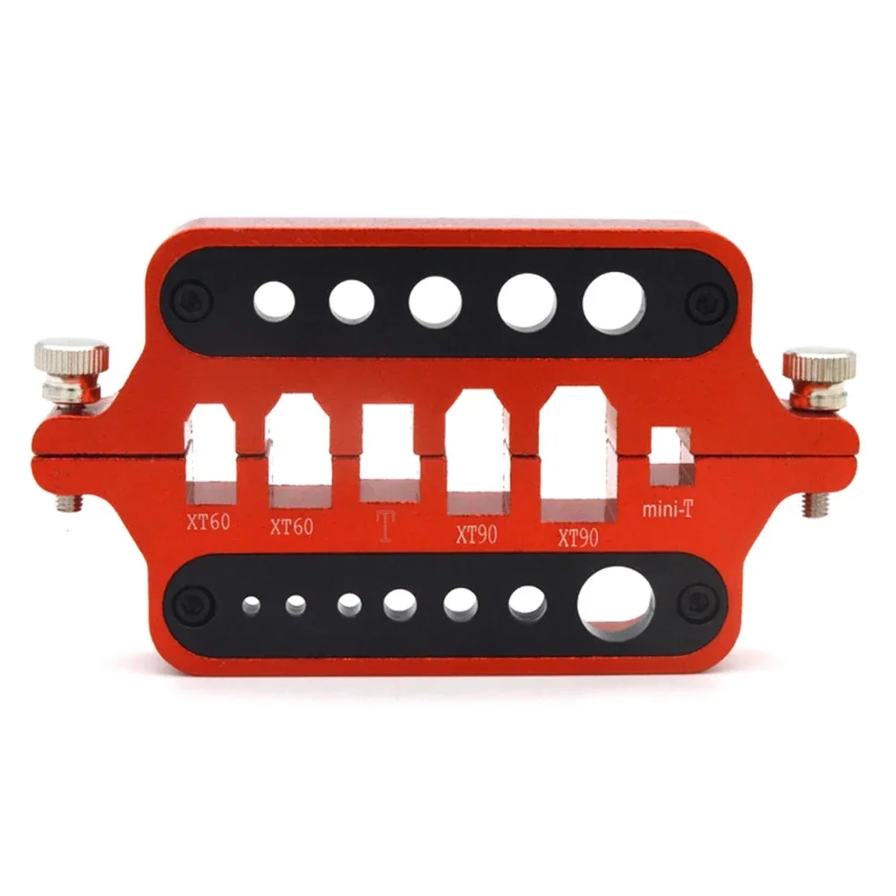 Multi-tool Holder Welding Station RC Car Repair Aluminum Alloy Construction 2.4mm To 10.4mm Holes Supports T Connectors