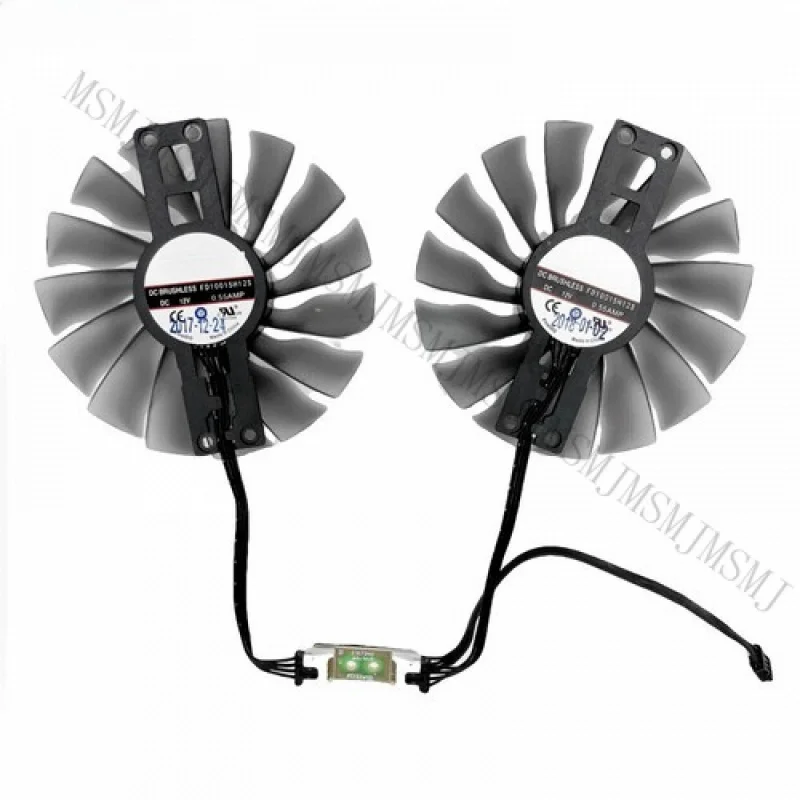 A + 95 мм FD10015H12S GAA8S2U Вентилятор видеокарты VGA/GPU для Palit EMTek GTX1080Ti 1080Ti