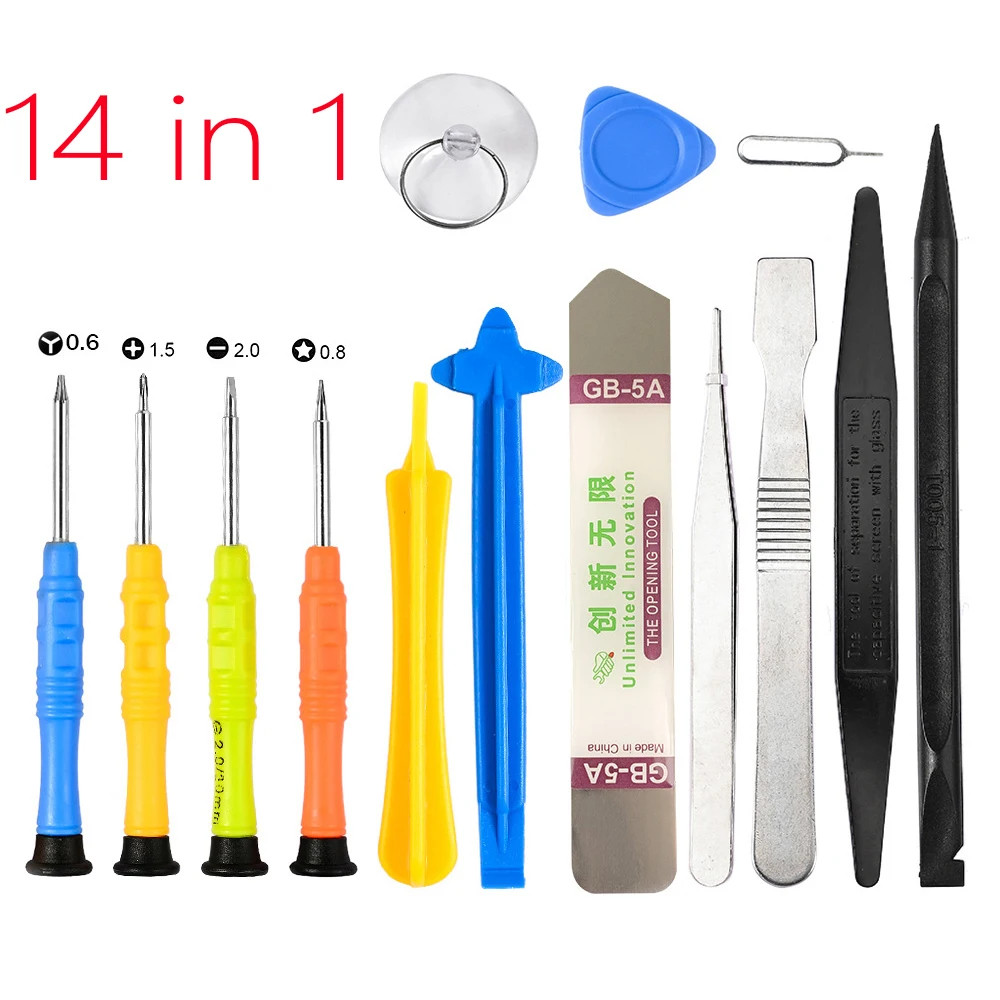 22 in 1 Repair Tools Opening Screwdriver Set for Mobile Phone iPhone iPad Laptop Computer Disassemble Hand Tool Set Removal Tool