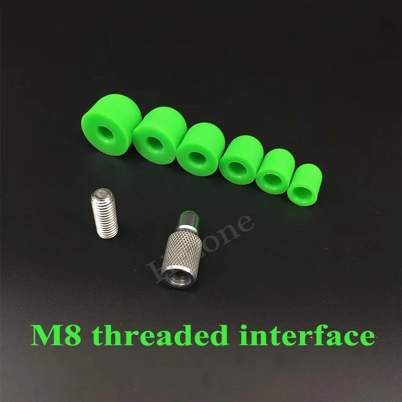 Green car dent repair tool M8 interface head replacement  dent head replacement hook top hammer flattening pen head