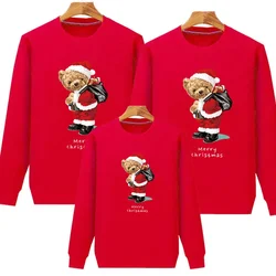 Christmas Jersey Family Set Santa Squad Sweatshirt Mother Father Daughter Son Matching Outfits Couple Sweater Infant Kid Jumper