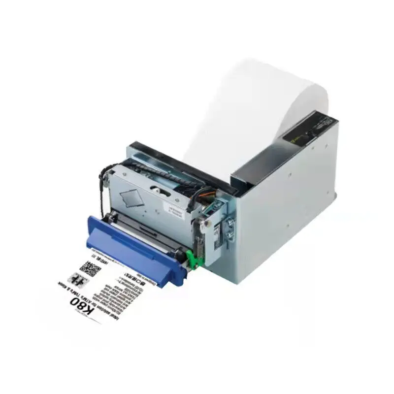 Durable and Heavy 80mm Thermal Ticket Printer K80 with Auto Cutter USB RS232